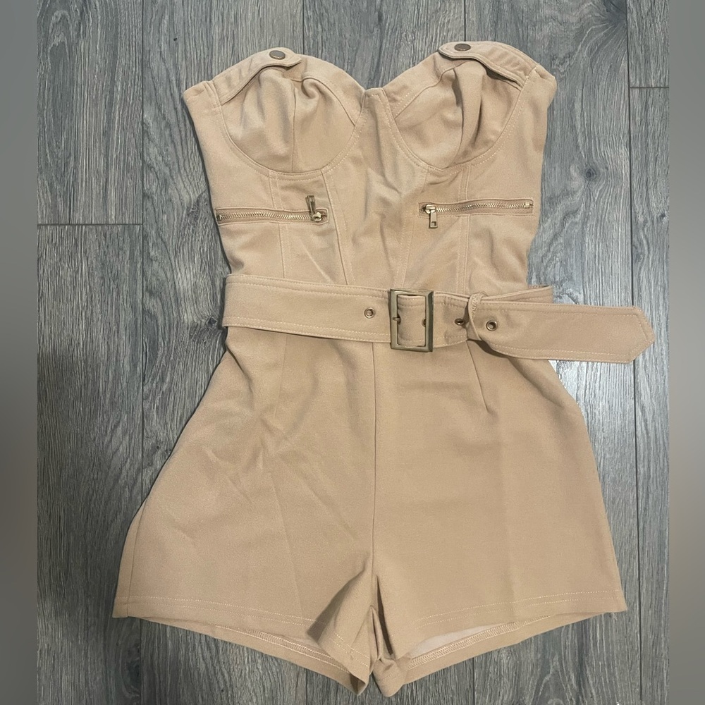 Tan Romper!